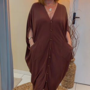 Chemise Kaftan - Marrom
