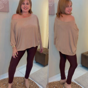 Blusa Ampla Ceci - Bege