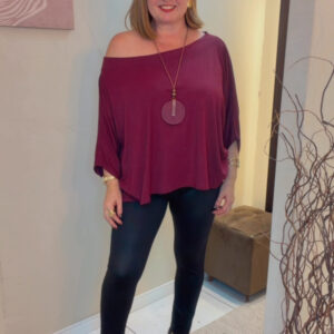 Blusa Ampla Ceci - Marsala